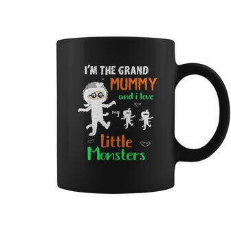 I Am The Grand Mummy And I Love My Little Monsters Grandma Coffee Mug | Favorety AU