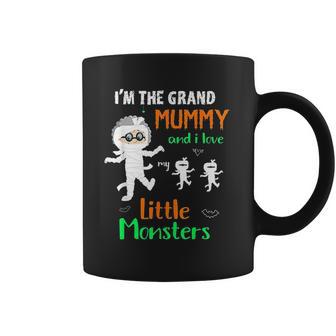 Im The Grand Mummy And I Love My Little Monsters Grandma Coffee Mug | Favorety AU