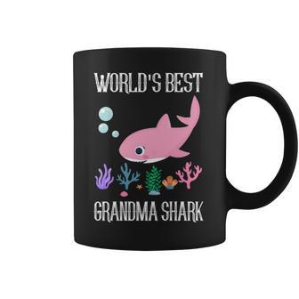 Grandma Gift Worlds Best Grandma Shark Coffee Mug | Favorety DE