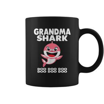 Grandma Shark Doo Doo Grandpa Mommy Daddy Coffee Mug | Favorety