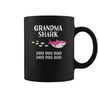 Grandma Shark Doo Doo Grandma Mothers Day Coffee Mug | Favorety UK