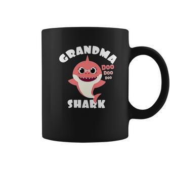 Grandma Shark Gift Shark Baby Cute Design Family Set Coffee Mug | Favorety DE