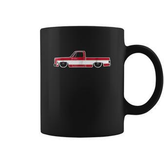 Gravy Gear 73 87 Squarebody Two Tone Red White Truck Coffee Mug | Favorety AU