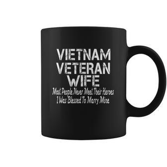 Great Vietnam Veteran Wife Gift Graphic Design Printed Casual Daily Basic Coffee Mug | Favorety CA