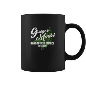 Gregor Mendel Giving Peas A Chance Since 1856 Coffee Mug | Favorety DE