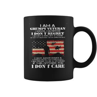 I Am A Grumpy Veteran I Dont Care 2022 New Gift Coffee Mug | Favorety AU