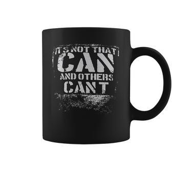 Grunt Style Can Vs Will Coffee Mug | Favorety CA