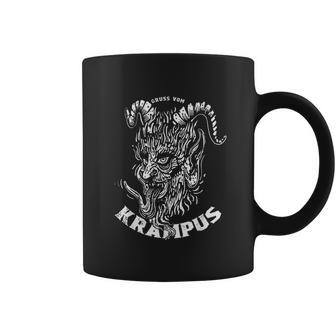 Gruss Vom Krampus Greetings From Ugly Christmas Demon Devil Coffee Mug | Favorety AU