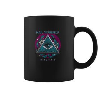 Hail Yourself Last Podcast On The Left Esoteric Seeing Eye Coffee Mug | Favorety UK