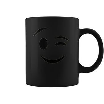 Halloween Emojis Costume Winking Face Wink Emoticon Coffee Mug | Favorety AU