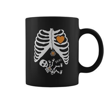 Halloween Skeleton Xray Rib Cage Coffee Mug | Favorety