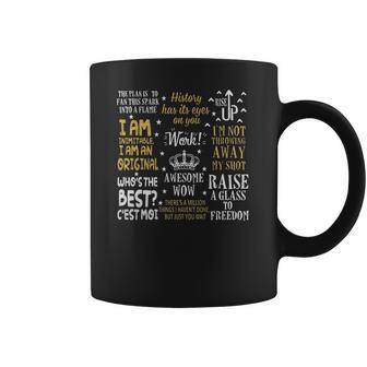 Hamilton Musical Quotes Coffee Mug | Favorety