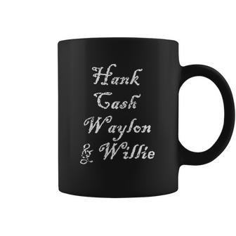 Hank Cash Waylon And Willie Coffee Mug | Favorety