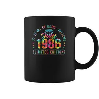 Happy 35Th Birthday Vintage July 1986 35 Years Old Coffee Mug | Favorety AU