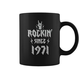 Hard Rock Music Rockin Since 1971 Coffee Mug | Favorety