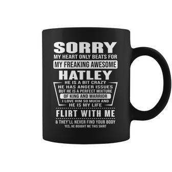 Hatley Name Gift Sorry My Heart Only Beats For Hatley Coffee Mug | Favorety UK