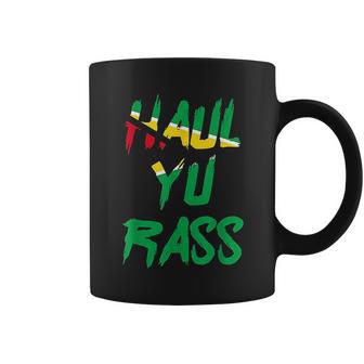 Haul Yu Rass Guyanese Guyana Afro Pride Creole Coffee Mug | Favorety AU