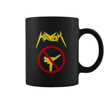 Havok No Karate In Da Pit Coffee Mug | Favorety AU