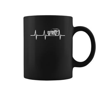 Heartbeat Ford Mustang Love Tshirt Iconic American Muscle Car Cool Shirt Coffee Mug | Favorety