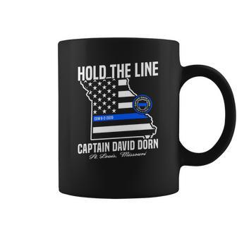 Hold The Line Captain David Dorn Coffee Mug | Favorety CA