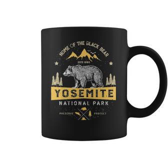 Home The Black Bear Yosemite National Park T- Coffee Mug | Favorety AU