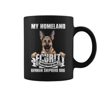 My Homeland Security Department Of The German Shepherd Dog T Coffee Mug | Favorety