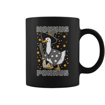 Honkus Ponkus Funny Duck Halloween Coffee Mug | Favorety DE