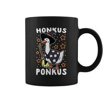 Honkus Ponkus Hocus Pocus Goose Halloween Witch Funny Cute Coffee Mug | Favorety