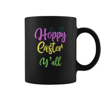 Hoppy Happy Easter Yall Southern Coffee Mug | Favorety AU