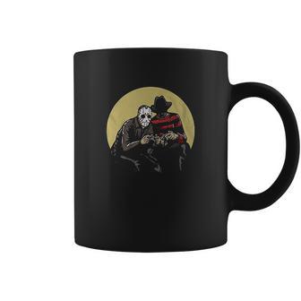 Horror Scary Movie Villains Playing Video Games Coffee Mug | Favorety CA