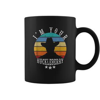 Im Your Huckleberry Vintage Cowboy Funny Western Quote Gift Coffee Mug | Favorety DE