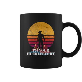 I Am Your Huckleberry Western Quote Vintage Coffee Mug | Favorety