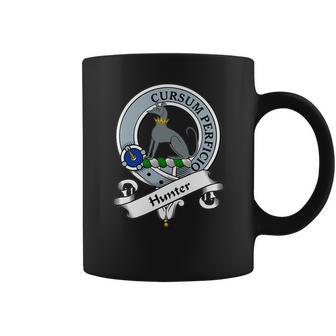 Hunter Clan Badge Scottish Clan Badges Coffee Mug | Favorety CA