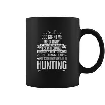 The Hunters Serenity Prayer Deer Hunting Coffee Mug | Favorety