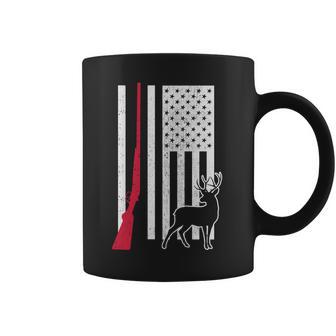 Hunting Deer Rifle Flag Coffee Mug | Favorety CA