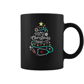 Icu Christmas Crew Intensive Care Unit Nurse Techs Secretary Coffee Mug | Favorety DE