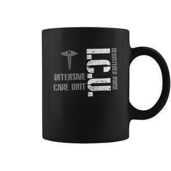 Icu Registered Nurse Intensive Care Unit Rn Staff Coffee Mug | Favorety UK