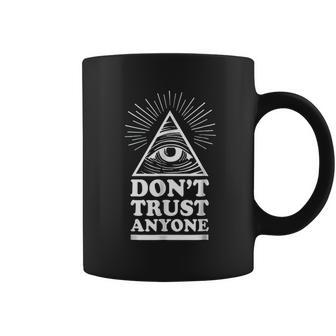 Illuminati Dont Trust Anyone Eye Of Providence Coffee Mug | Favorety DE