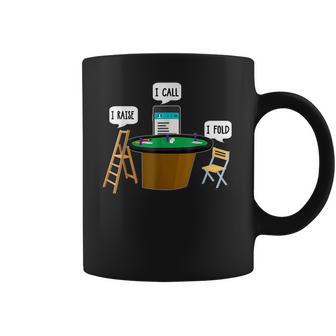 Iraise Icall Ifold Funny Poker Player Coffee Mug | Favorety CA