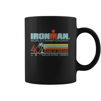 Ironman World Championship 40 Years Of Dreams Kailua-Kona Hawaii Coffee Mug | Favorety DE