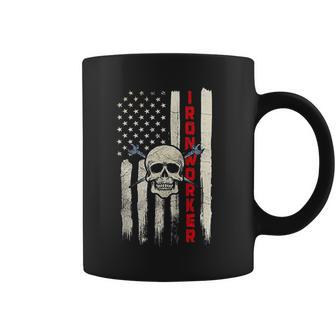 Ironworker Union Gift Design On Back Coffee Mug | Favorety UK