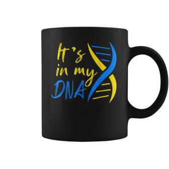 Its In My Dna Support Ukraine I Stand With Ukraine Men Women T-Shirt Graphic Print Casual Unisex Tee Coffee Mug | Favorety