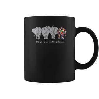 Its Ok To Be A Little Different Elephant Funny Coffee Mug | Favorety UK