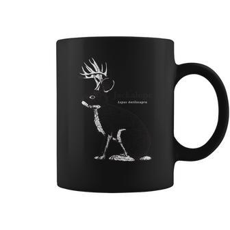 Jackalope Folklore Cryptozoology Jackrabbit Coffee Mug | Favorety CA