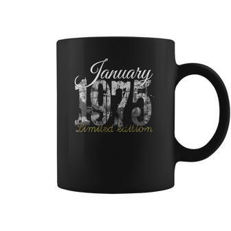 January 1975 Tee - 47 Years Old 1975 47Th Birthday Gift Coffee Mug | Favorety AU