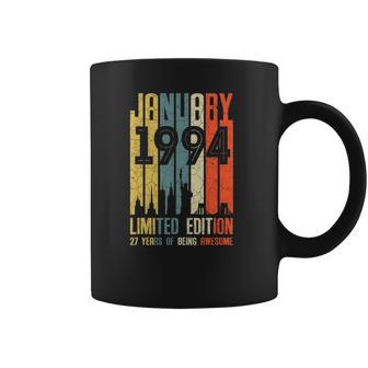 January 1994 27 Years Old 1994 Birthday Gift Coffee Mug | Favorety AU