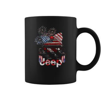 Jeep 4Th Of July American Flag Independence Coffee Mug | Favorety AU