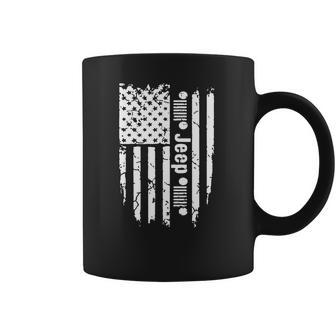 Jeep American Flag Coffee Mug | Favorety AU