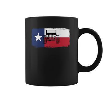 Jeep Texas Flag Coffee Mug | Favorety AU