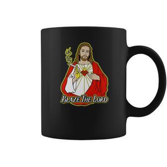 Jesus Blaze The Lord Marijuana Coffee Mug | Favorety AU